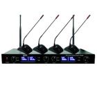 Microfone Gooseneck CSR HT840B sem fio com 04 Microfones