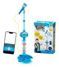 Brinquedo Microfone Karaokê Bluetooth Toyng Ref36739 Azul - Luxgolden
