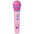 Microfone Infantil Com 12 Melodias Rosa Mcr-231 - Fenix