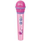 Microfone Infantil Com 12 Melodias - Rosa - MCR-231 - Fenix