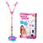 Microfone Infantil Duplo Rock Show Dm Toys