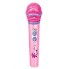 Microfone Infantil Musical - Agradáveis Melodias - Rosa - Fenix Brinquedos