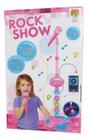 Microfone Infantil Pedestal Rock Show Meninas Toca Mp3