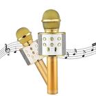 Microfone Karaokê Bluetooth Efeito De Voz Recarregável Modo Selfie