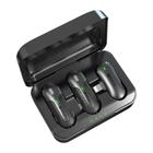 Microfone lapela profissional sem fio duplo hrebos if-207