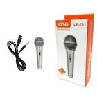 Microfone Locutor Com Fio Le-701 Bom e Dinamico Micro Fone