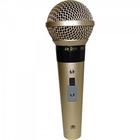 Microfone Profissional com Fio Cardioide SM58 P4 Champanhe Leson