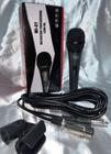 Microfone Profissional com fio MI-01 com cachimbo JWL