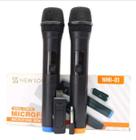Microfone Sem Fio Duplo Profissional Karaoke Igreja Palestra