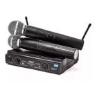 Microfone Sem Fio Lelong Le-906 Profissional Uhf para Igrejas Cor Preto