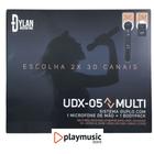 Microfone Sem Fio Mão/Cabeça/Lapela UDX-05 Multi Dylan