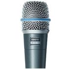 Microfone Shure Beta 57A Dinâmico Nfe Profissional