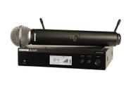 Microfone Shure Blx24Rbr/Sm58-M15 S/Fio Sm58 Para Vocais