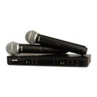 Microfone Shure Blx288/Pg58 Duplo