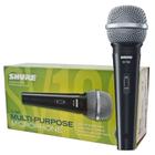Microfone Shure C/ Fio SV 100 Mão