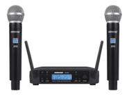 Microfone Shure Sem Fio Duplo Glxd4 Beta 58A Novo
