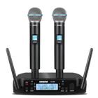 Microfone Shure Sem Fio Duplo Glxd4 Beta58a Profissional