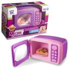 Microondas Infantil Little Cook Rosa com Pizza - Zuca Toys 7807