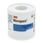 Micropore 5Cm X 10M Branca C/Capa Pct Com 6 Unid - 3M