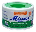 Micropore Branco - 2,5cmx10m Missner - ( Kit 40 Unidades)