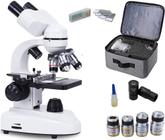 Microscópio Binocular Biológico Estudo Pesquisa