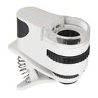 Microscópio Clip-on Demeras 50X com 2 Níveis de Brilho