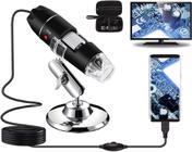 Microscópio Digital Câmera HD USB 1600X Zoom para Trabalhos Científicos, Eletrônica, Medicina