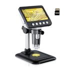 Microscópio digital WKR 1000X 1080P com LCD de 4,3" e 8 LEDs