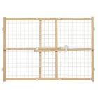 Midwest Wire Mesh Pet Safety Gate, 24 Polegadas De Altura & Expande 27-41,5 Polegadas de Largura