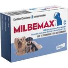 Milbemax elanco para caes ate 5 kg 2 cps