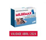 Milbemax P/ Cães Até 5kg C/ 2 Comp