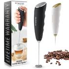 Milk Frother Zulay Kitchen Potente Portátil Elétrico Preto