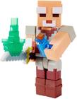 Minecraft Dungeons 3.25-in Collectible Pake Battle Figure and Accessories, Baseado em videogame, jogo de história imaginativa para meninos e meninas de 6 anos e mais velho