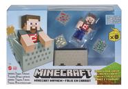 Minecraft Playset Minecart Mayhem Launch And Crash Mattel