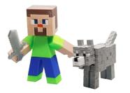 Kit bonecos minecraft steve aramdura creeper alex blocos de montar -  Brinquedos de Montar e Desmontar - Magazine Luiza