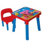 Minha Mesinha Pocoyo Mesa com Cadeira Infantil Monte Libano