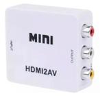 Mini Adaptador Conversor De Hdmi Para Vídeo Composto Rca 2Av