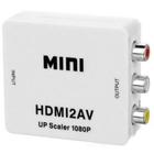 Mini Adaptador Conversor Hdmi Para Rca 2Av 1080P