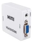 Mini Adaptador Conversor Vga Para Hdmi