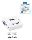 Mini Adaptador Conversor Vga X Hdmi Entrada Vga E Saida Hdmi