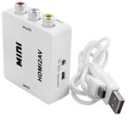 Mini Adaptador Conversor Video Composto 3 Rca Av Para Hdmi