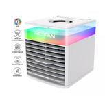 Mini Ar Condicionado Portátil Arctic Air Cooler Umidificador Climatizador Luz Led