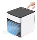 Mini Ar Condicionado Portátil Umidificador Climatizador Cooler Cor Branco 110V/220V