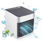 Mini Ar Condicionado Portátil Umidificador Climatizador Luz Led Arctic Air Cooler
