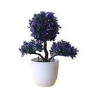 Mini Árvore de Bonsai Artificial - Ornamento para Decoração de Mesa e Jardim