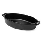 Mini Assadeira Oval Black 20 Cm Melamina 100% Profissional - Gourmet Mix