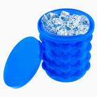 Mini Balde Forma De Gelo Em Silicone Ice Magic Cube - Made In China