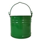 Mini Balde Para Decoração Multiuso Galvanizado 3L Verde