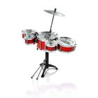 Mini Bateria Infantil Rockstar Bw038 5 Tambores Jazz Drum