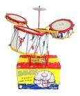 Mini Bateria Musical Infantil Tabum, 4 Tambores 1 Prato